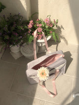 Classic schoolbag_pale grey