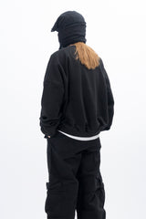 Neck Pierce Sweatshirt