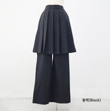 Merci pleated skirt layered pants
