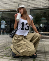 [Planned Product] サマーピグメントストラップカーゴバルーンパンツ