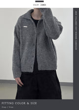 Arin Collared Knit Warmer Cardigan