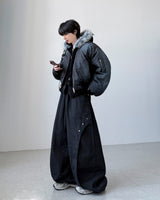 Denji Placket Wide Denim