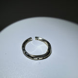 Mini star wave ring