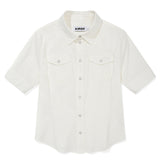 セミスリムフィットショートスリーブシャツ [WHITE]