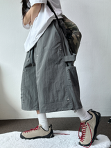 RIVET カーペンターストラップナイロンバミューダ 🩶🤍🖤3COLOR