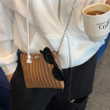 パドペブルバッグ (Black, Brown)