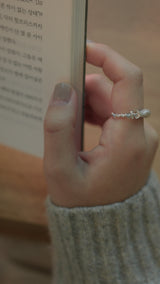 Light and You, silver ring