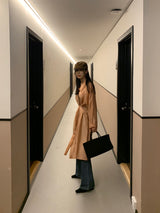 Lessder Organza ベルトドレス