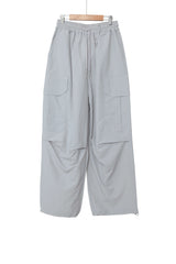 Solid Big Pocket Cargo Pants