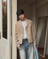 Kenny Wool Crop Blazer