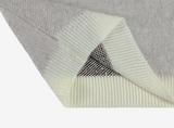 Mona Lovely Lettering Embroidery Loose Fit Round Knit