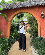 [UNISEX] Ttotto string safari cowboy bucket hat