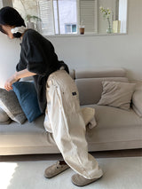 DOUBLE POCKET BALLOON PANTS