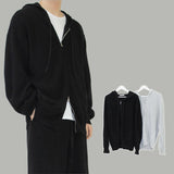 Lesher two-way knit zip-up
