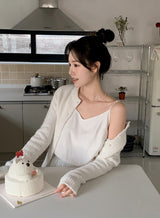 MT Basic Soft Crop Knit Cardigan (6color)