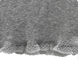 デュニーレースクロップモーダルTシャツ（3c）