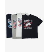 ドスオープリンティングショートスリーブTシャツ