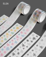 PET Outline Star Kiss Cut Tape (3Types)