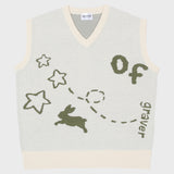 [UNISEX]Star OF Knit Vest
