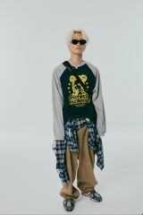 Raglan LongSleeve T-shirts_Navy