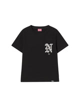 レターN Tシャツ (ブラック)