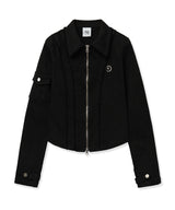 cut line jacket (black)