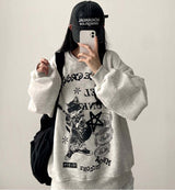 ギターキャットスウェットシャツ [Fleece]