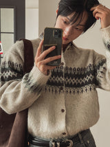 Blitz Nordic Crop Cardigan