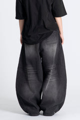 Wixo Wide Washed Denim