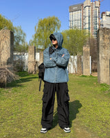 Rickle two-tuck cargo pants