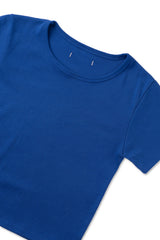 Label basic t-shirt_blue