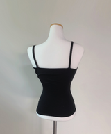 Taronz Long Lace Top (Black)