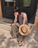Sense Summer Banding Wide Slacks