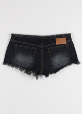 ROUGH LOW DENIM SHORTS