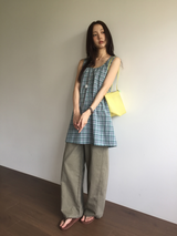 [SET]ミュート カーブドパンツ ＋ ベルト