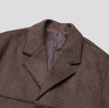 Line wool loose fit blazer