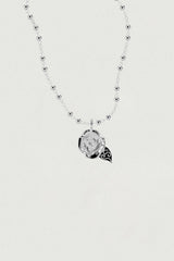 [925SILVER] ピュアローズペンダントネックレス