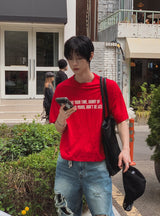ポイトレタリング半袖Tシャツ