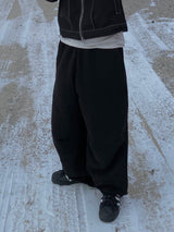 Pintuck Balloon Sweatpants 3C