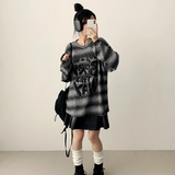 ENK Hip Street Dangara Ribbed Long Sleeve T-shirt
