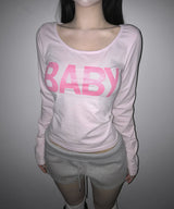 baby glitter tee (4colors)