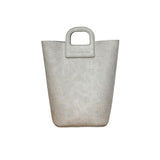 single bucket bag-grey