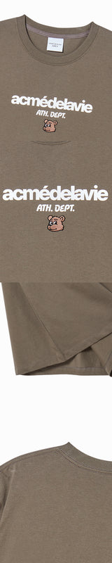 25FW AC ポイントスタンダード半袖Tシャツ ココア