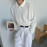 ASCLO Sukashi Collar Cardigan (4color)