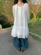ロマンティックラッフルドレス