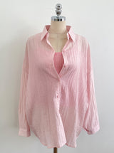 Sisle knit sleeveless wrinkle shirt set