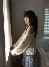Tecto Summer V-Neck Loose-Fit Knit