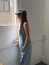 hickory denim overall