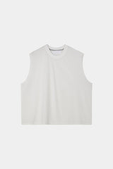 No.1222 P クロップスリーブレス (4color)