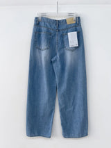 225 Brushed Wide Denim Pants (2C)